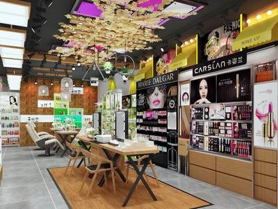 化妝品店鋪設計,化妝品店長自我提升